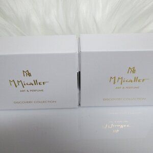 M. Micallef Art & perfume mini EMPTY boxes New great for samples